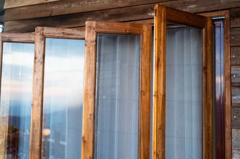 Traditional Wooden Window in Mason City Residence